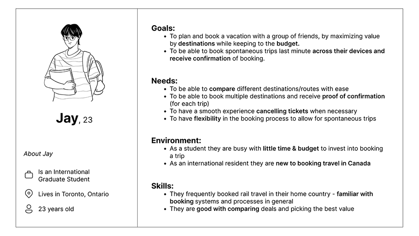 User Persona - Jay image